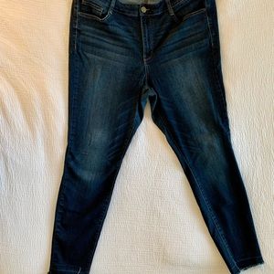 William Rast Sculpted High Rise Jeans - 18W